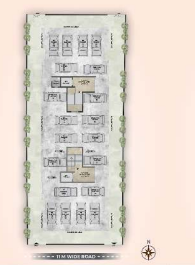  aurum Wing A Cluster Plan