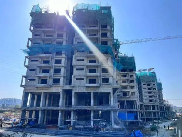  wave-by-raghava Block A Construction Status Feb-25