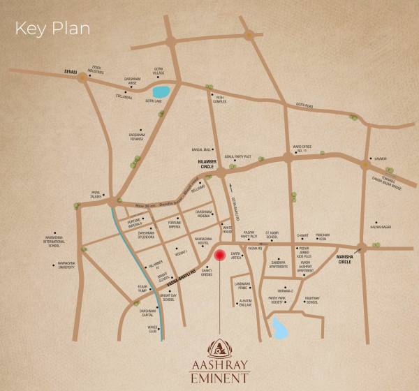  aashray-eminent Location Plan