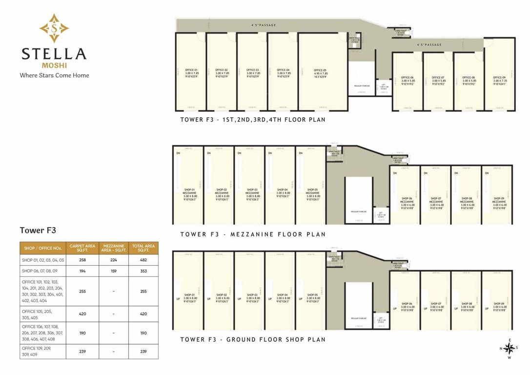  stella B1 Building Cluster Plan