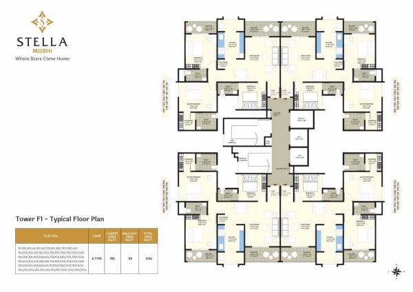  stella B1 Building Cluster Plan