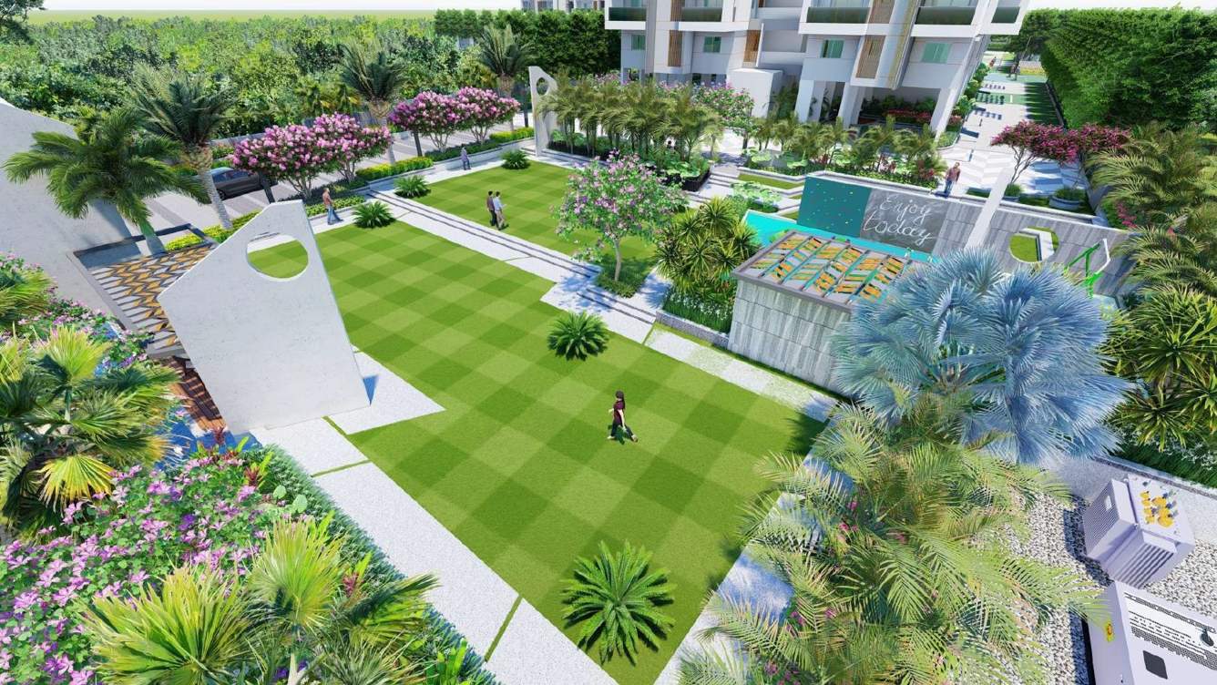  saraa city Landscape Garden and Tree Planting