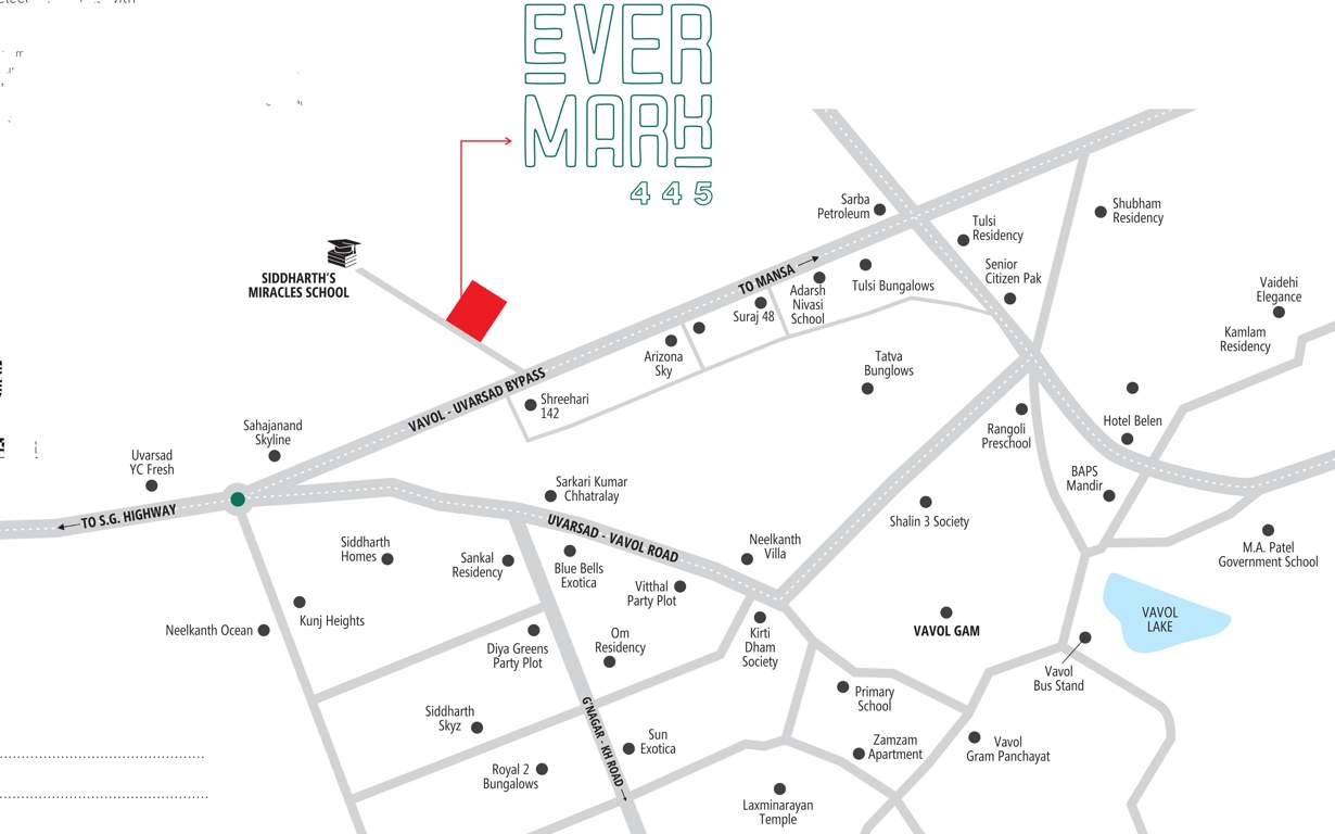  ever mark 445 Location Plan