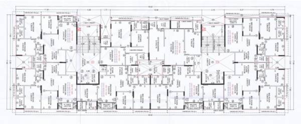  province Block B & C Cluster Plan from 2nd to 14th Floor