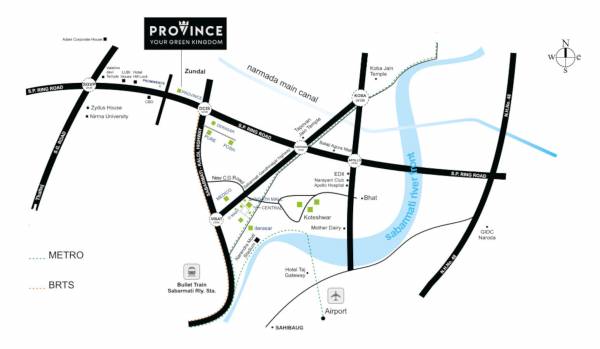  province Location Plan