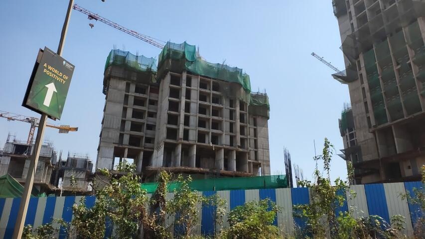  solaris 3 Raheja Solaris 3A Construction Status March 25