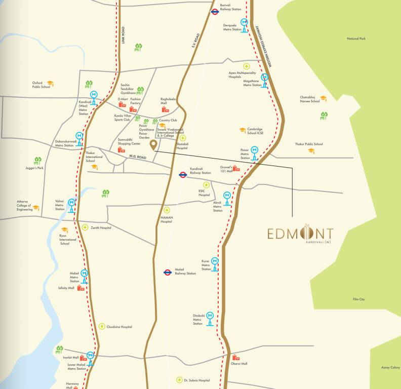 edmont aurelia Location Plan