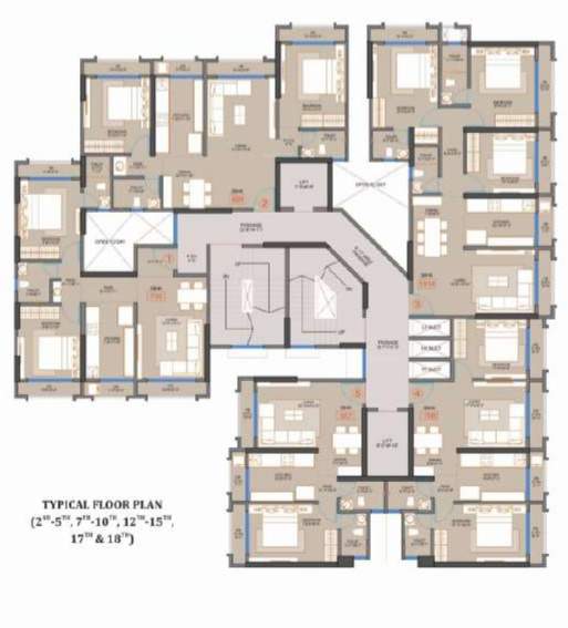  emerald Wing E Cluster Plan