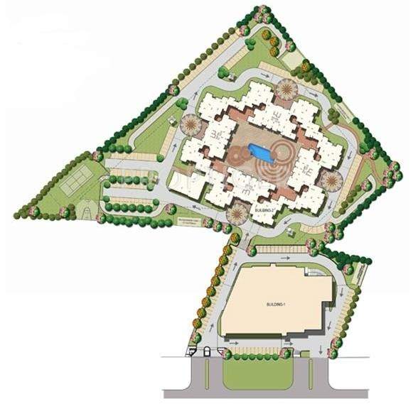  symphony Images for Master Plan of Salarpuria Sattva Symphony