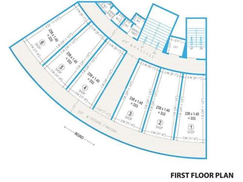  landge-landmark A Cluster Plan for 1st Floor
