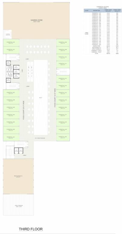  silverian mall Silverian Mall Cluster Plan for 3rd Floor