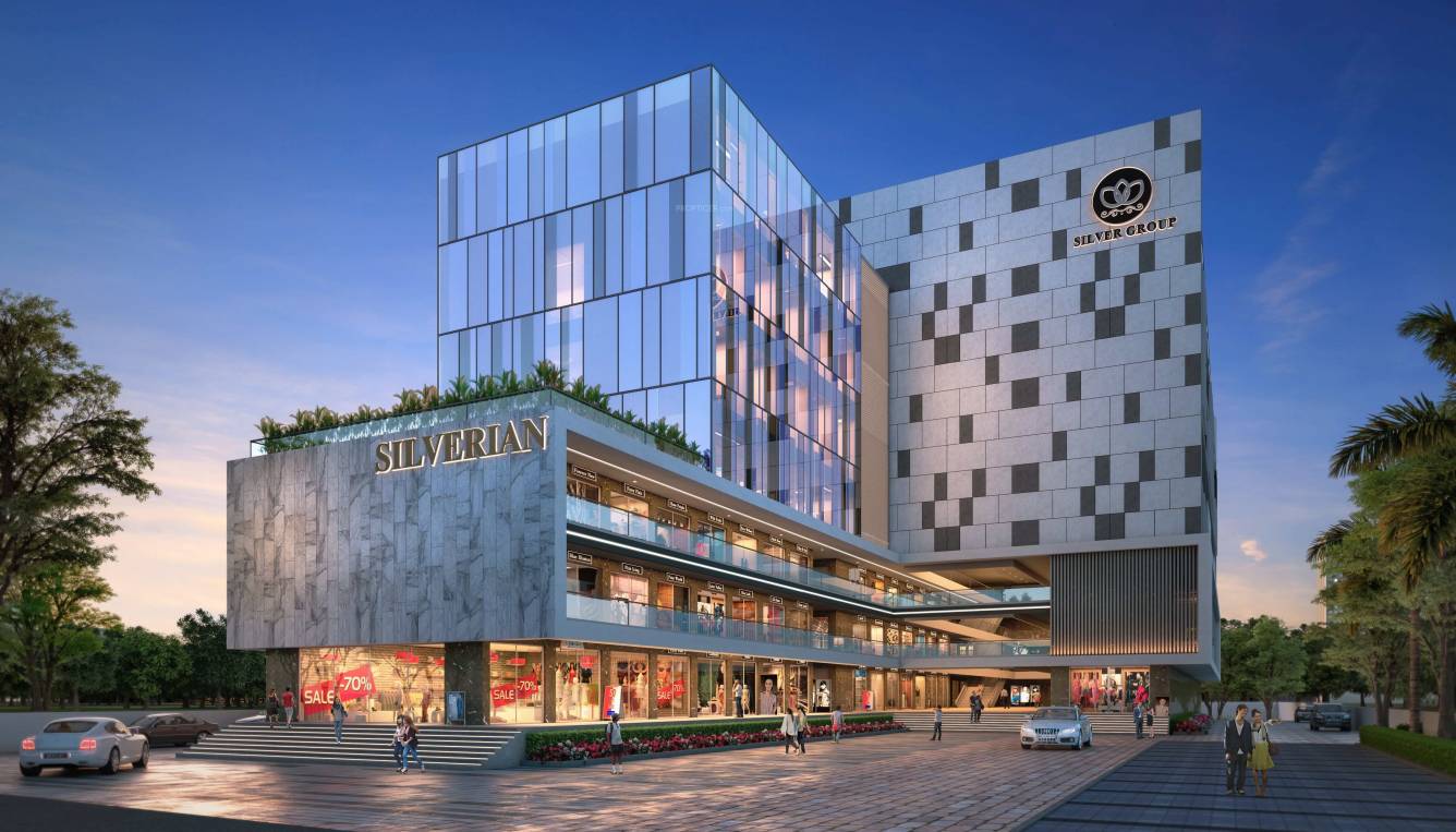 Elevation silverian mall Elevation