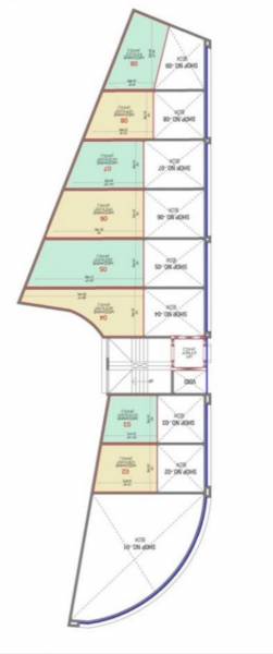  the-evoq The Evoq Typical Floor Cluster Plan