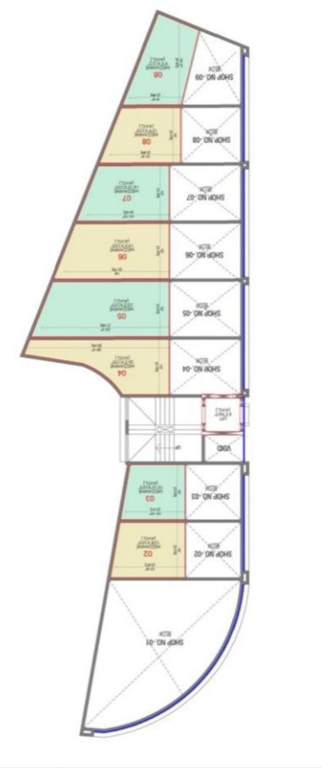  the evoq The Evoq Typical Floor Cluster Plan