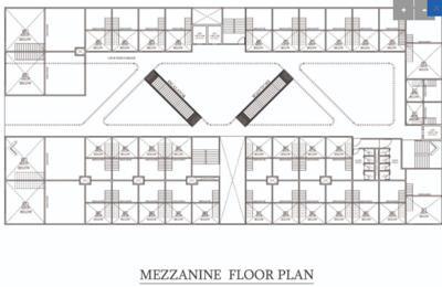 ultima-business-center Ultima Business Center Typical Floor Cluster Plan