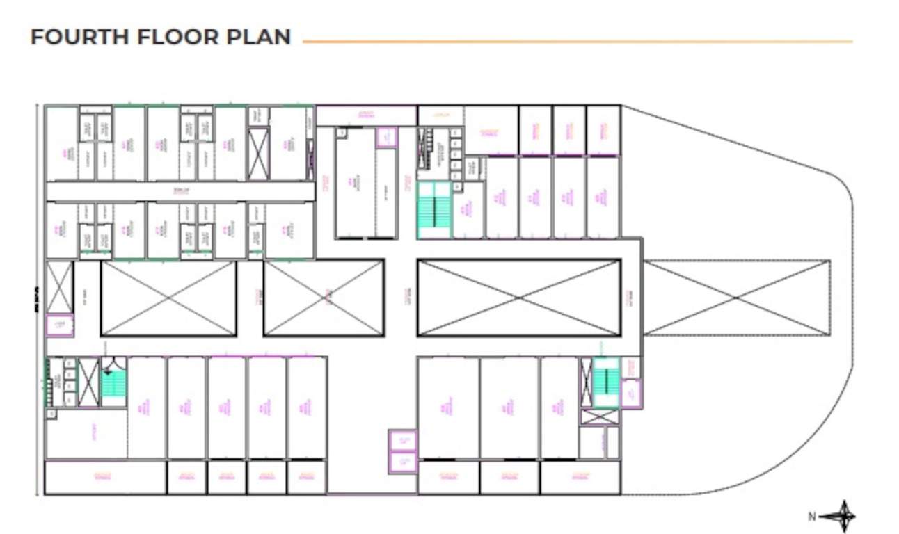  the business gate The Business Gate Cluster Plan for 4th Floor