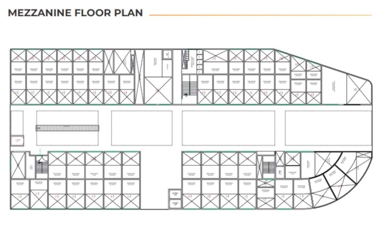  the business gate The Business Gate Typical Floor Cluster Plan