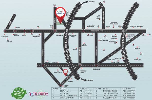  sukrithi-subhaga-phase-3 Location Plan