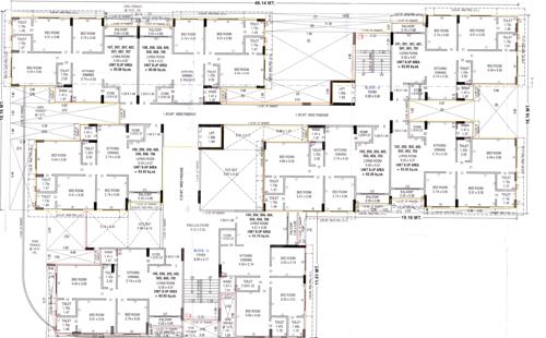  garden-paradise-2 A+B Cluster Plan From 1st To 7th Floor