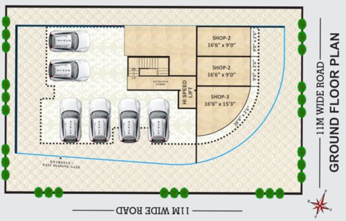  avighna Amber Avighna Ground Cluster Plan