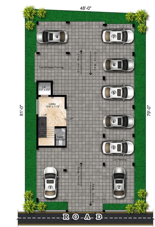 classic delight flats Classic Delight Flats Cluster Plan For Ground Floor