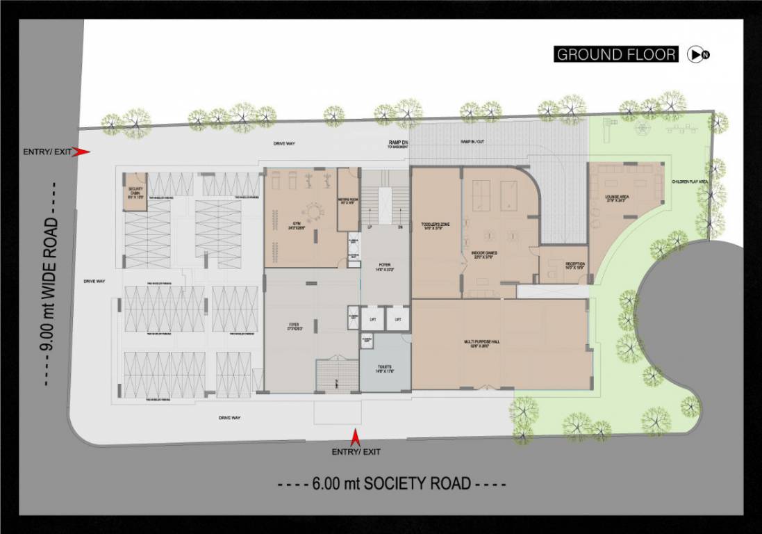  athens Aastha Athens Cluster Plan