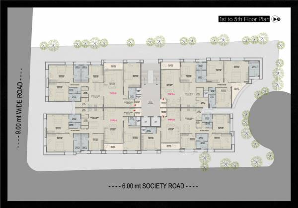  athens Aastha Athens Cluster Plan