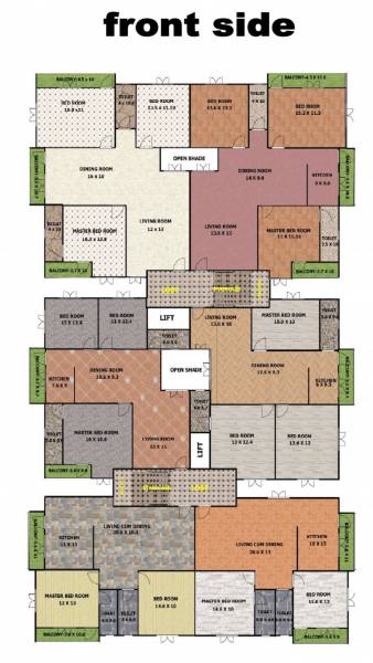  om-palace Om Palace Cluster Plan