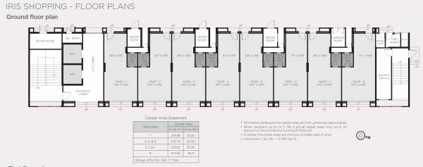  iris-shopping Iris Shopping Cluster Plan For Ground Floor