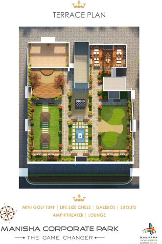  corporate-park Manisha Corporate Park Terrace Cluster Plan
