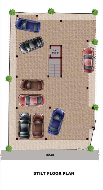  crezenta Crezenta Cluster Plan for ground Floor