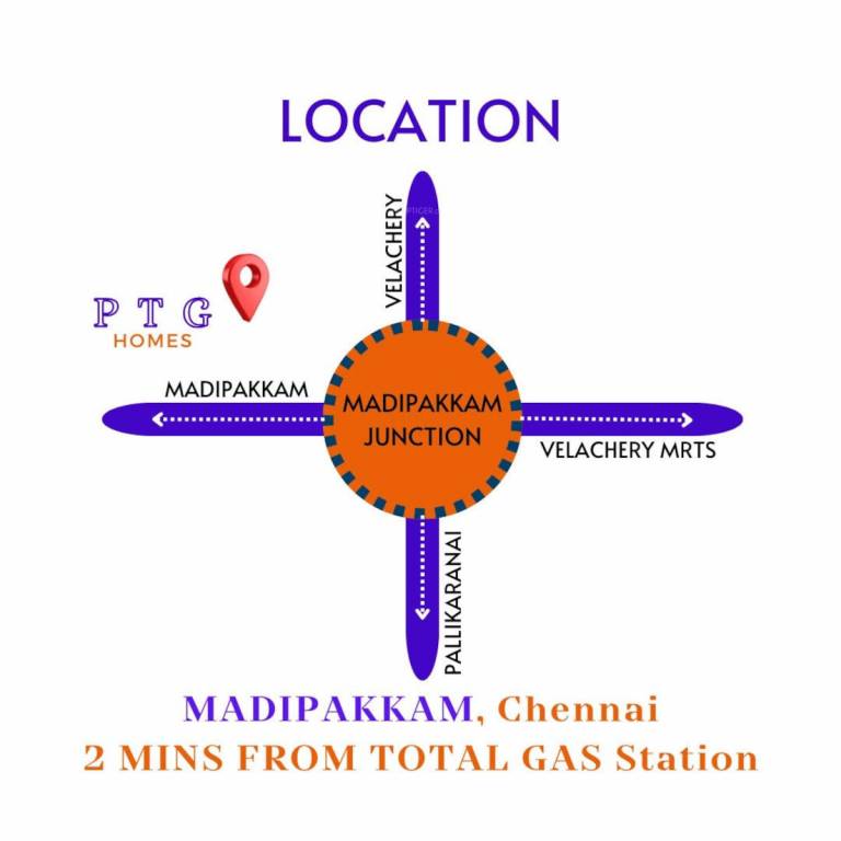  p t g homes Location Plan