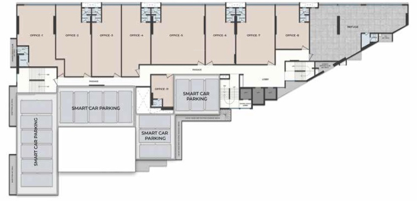  solitaire Solitaire B Wing Cluster Plan For 7th Floor
