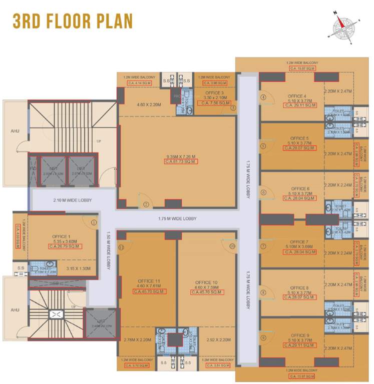  emporio Fortune Emporio Cluster Plan For 3rd Floor
