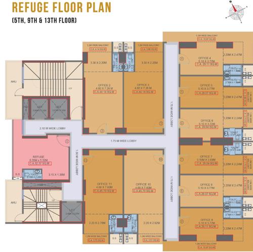  emporio Fortune Emporio Cluster Plan For 5th, 9th And 13th Floor