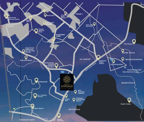  emporio Location Plan