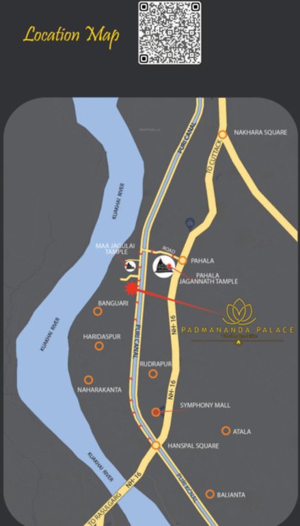  padmananda palace Location Plan
