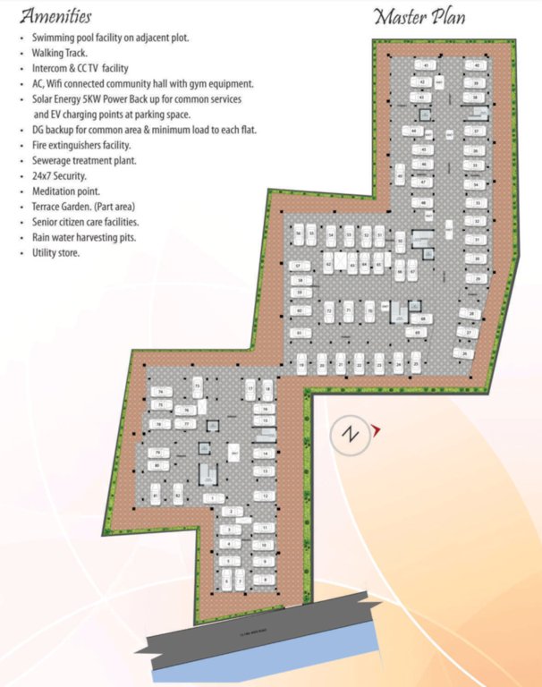  padmananda palace Master Plan