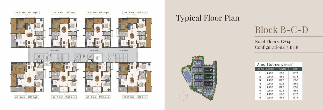  nirvana Block 2 3 4 Cluster Plan