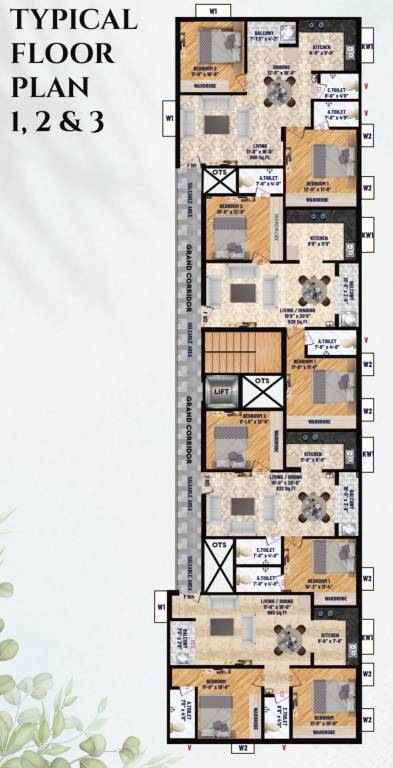  sunshine Sunshine Typical Cluster Plan
