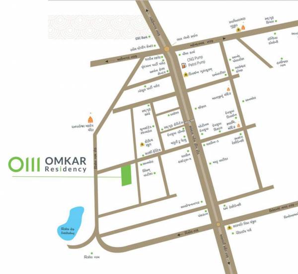  omkar-residency Location Plan