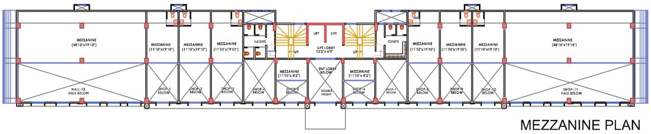  msr square MSR Square Mezzanine Cluster Plan