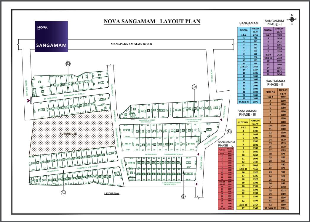  sangamam Layout Plan