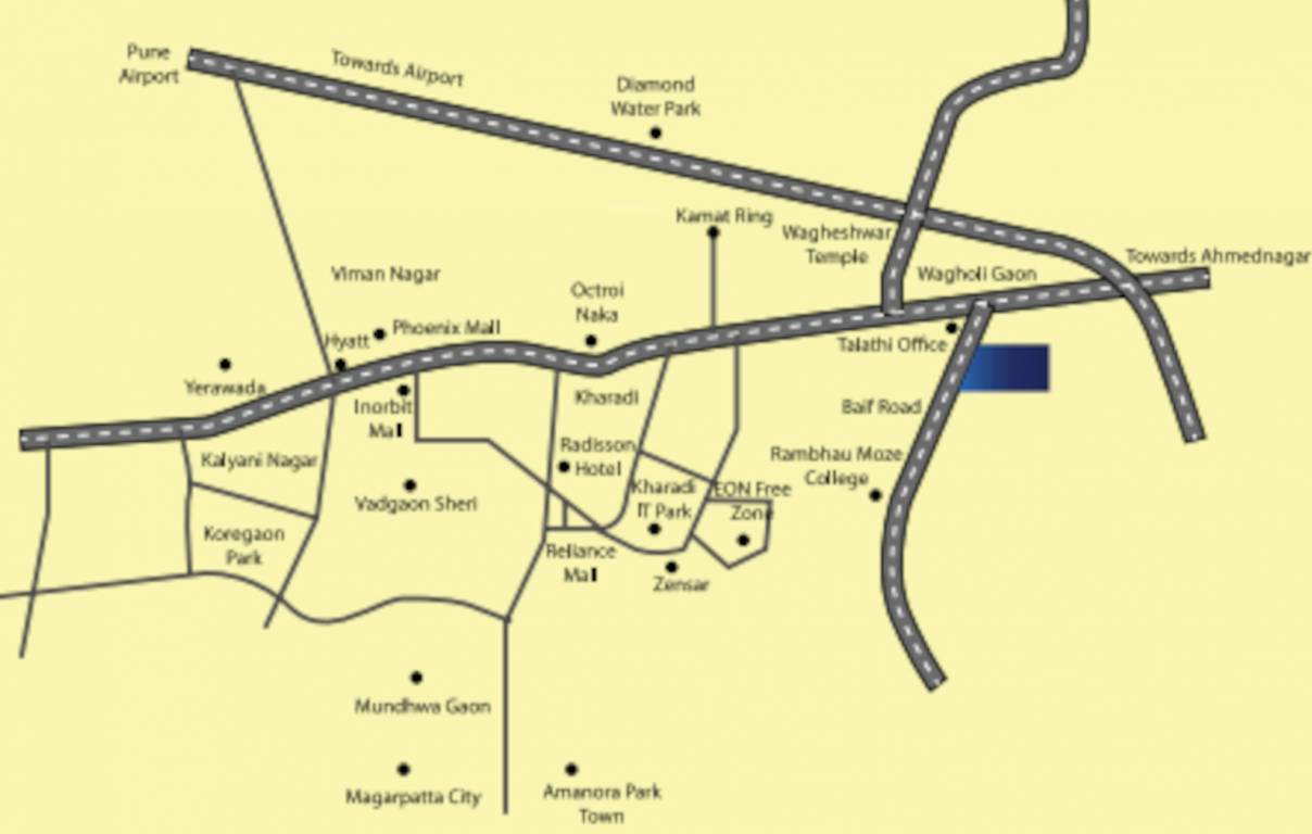  agarwal business hub Location Plan