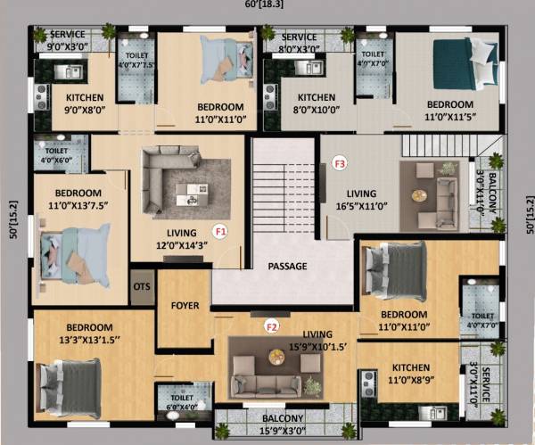  pavilion Pavilion Cluster Plan For 1st Floor