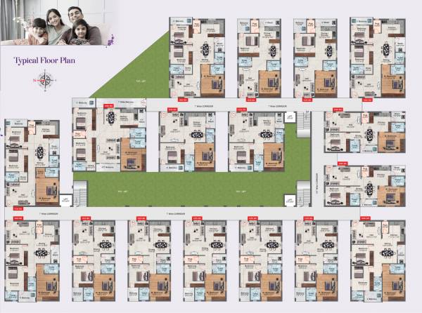  orchids Merlion Orchids Cluster Plan