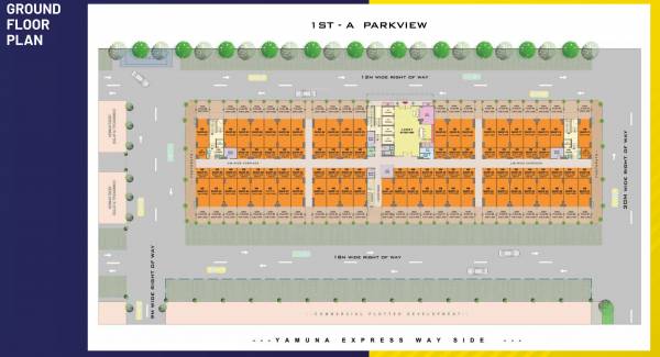  aero-suites Gaur Aero Suites Ground Cluster Plan