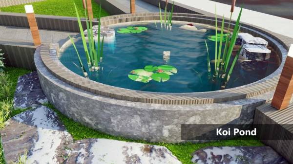  eden-garden Natural Pond