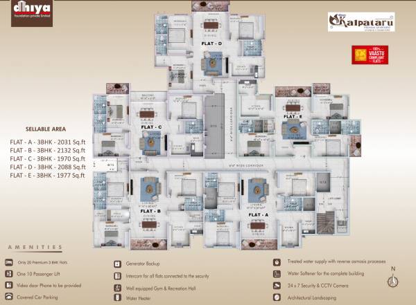 kalpataru Kalpataru Cluster Plan