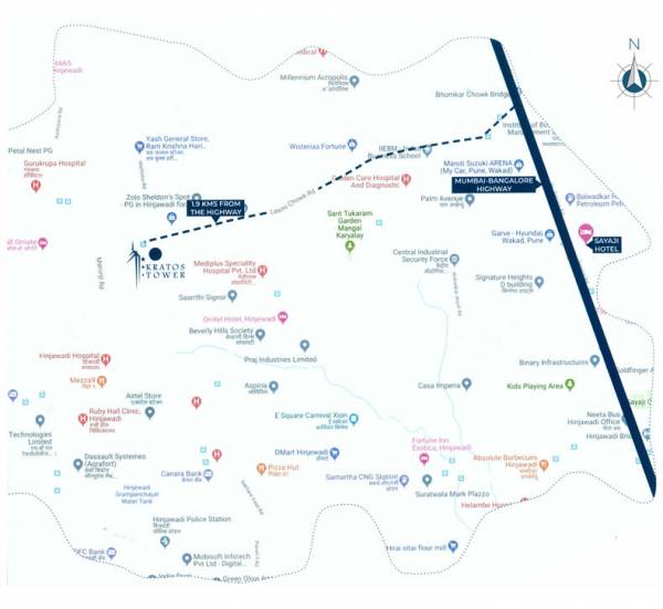 Location Plan kratos-tower Location Plan